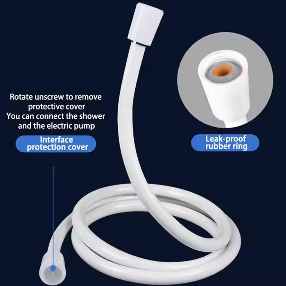 Портативный походный душ-насос с USB-подзарядкой для кемпинга на открытом воздухе, пеших походов, мытья автомобиля, путешествий в автодоме, электрическая душевая лейка, распылитель, насос