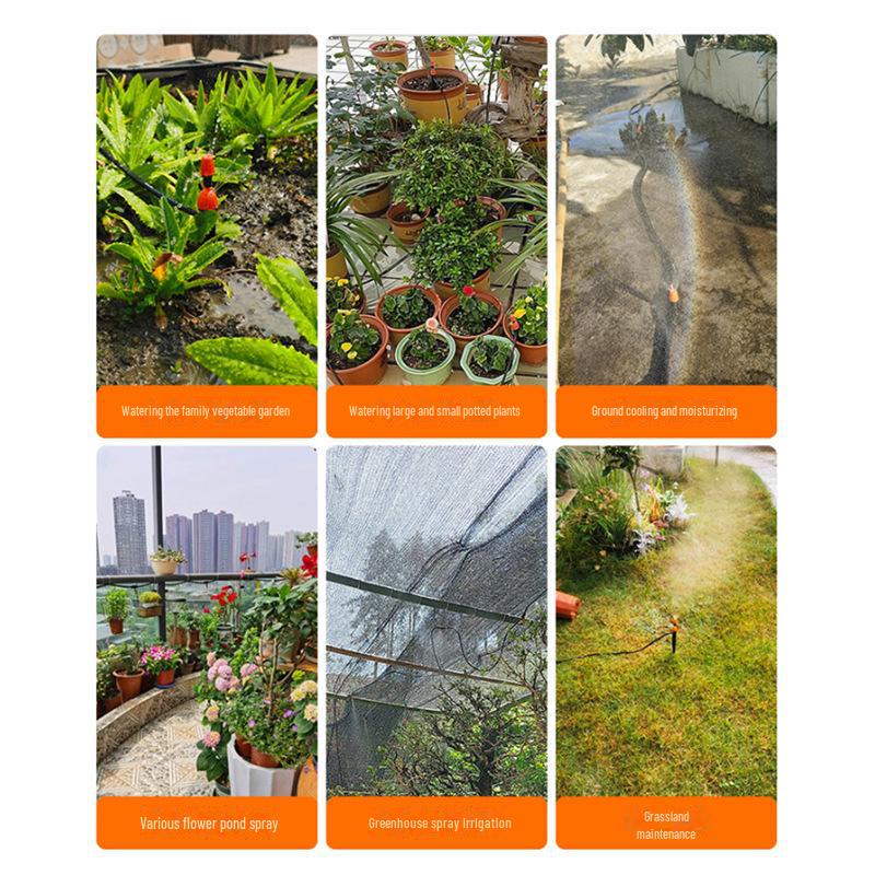 Эффективный соединитель для садового шланга для капиллярного микрораспыления