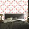 Ethnic Pattern Cream Wallpaper 50x1000