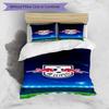 3pcs Duvet Cover Set (1*Duvet Cover + 2*Pillowcase, Without Core), RB Leipzig Print Bedding Set, Bedroom Decor, All‑Season, Birthday Gift