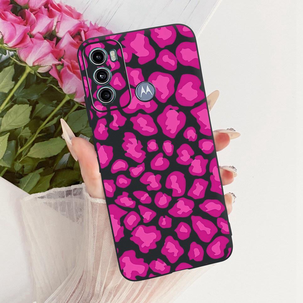 For Motorola Moto G40 Fusion / Moto G60 Phone Case Bow Pattern Colorful Butterfly Flower Back Cover Soft Matte Silicone Casing