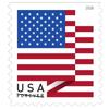 100 Pieces U.S. Flag Forever Stamps U.S. Flag Stamps2018