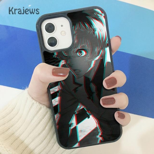 Мягкий чехол для телефона Krajews аниме Токийский Гуль Япония для iPhone 14 5 SE 6s 7 8 plus X XR XS 11 12 pro max Samsung S21 S22 ultra