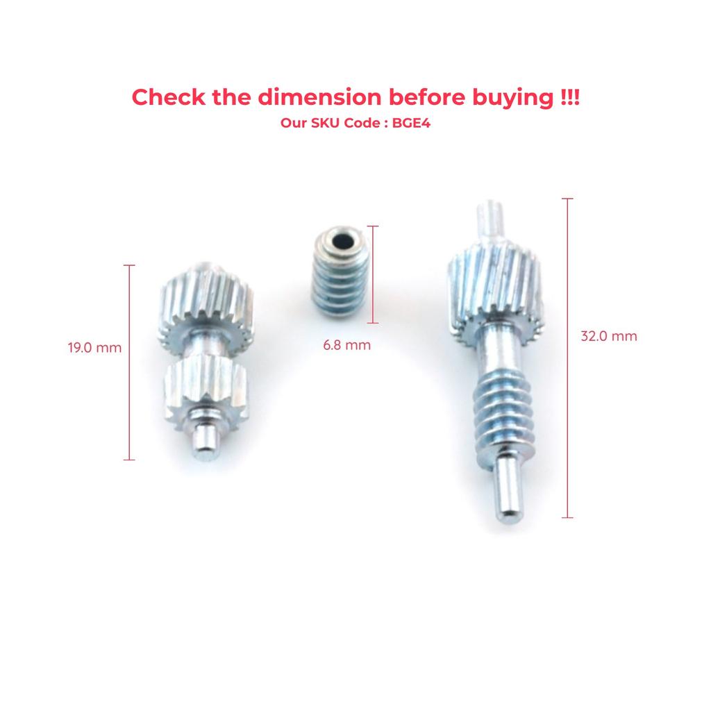 BGE4 Side Wing Mirror Folding Part Motor Gear Repair Kit for BMW Chrysler Land Rover Freelander