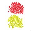 200pcs Fishing Floating Bobbers Ball Foam Indicator Tools Stream Positioning Floats 7mm