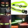 Cycling High Visible Night Safety Running Reflective Belts Cycling Equipment Reflective Waist
