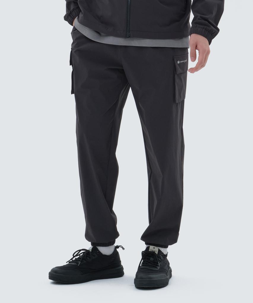 SNOWPEAK APPAREL Thin Tech Woven Cargo Jogger Pants Charcoal (S24Muspt62)
