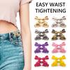 Colorful Jean Fit Tighten Buckles Holding Hands Jean Buttons for Loose Jeans  Trousers
