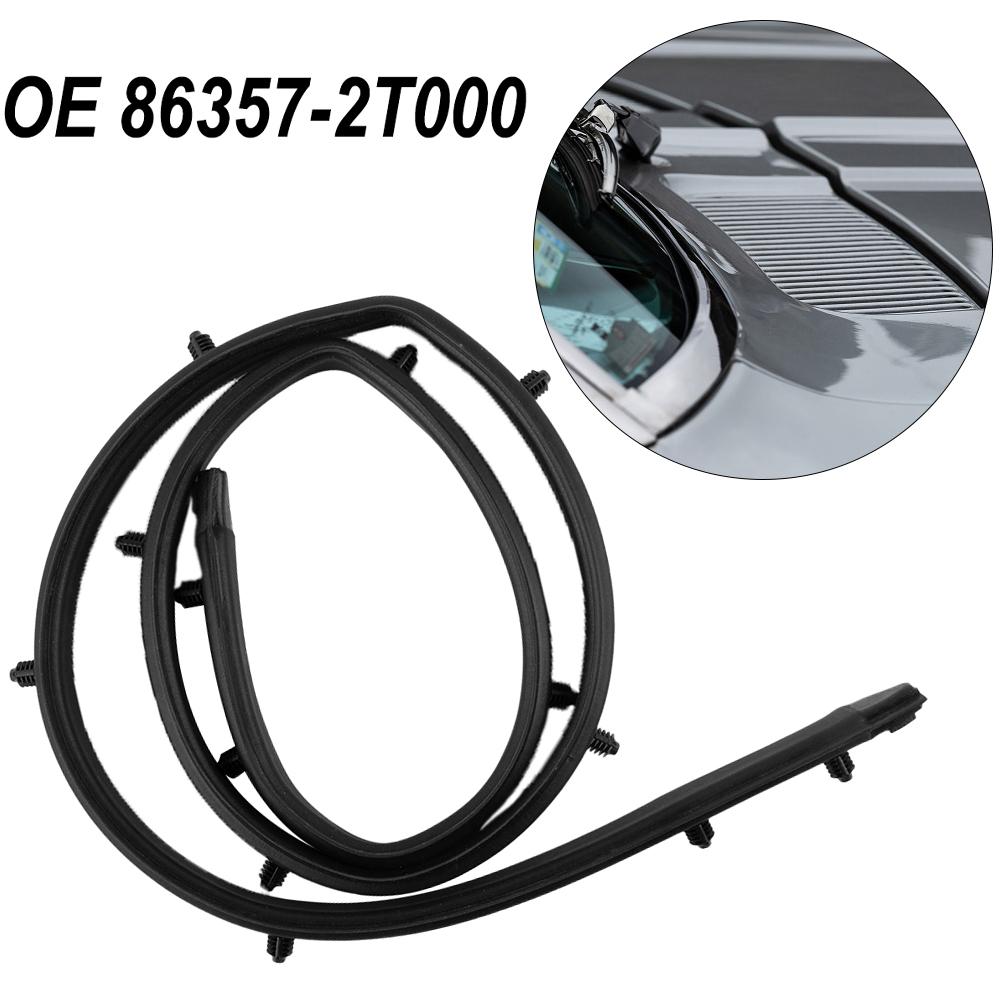 Уплотнительная полоса переднего бампера, молдинг капота, защитная кромка, подходит для KIA 86357-2T000, резиновая защитная кромка 119,5 см