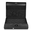 Portable Safe Valuables Jewelry Storage Box Digital Password and Spare Key Lock