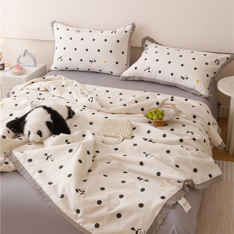 Летнее одеяло Одеяло в французском стиле Одеяло Flora Lace Бытовое Машинная стирка Подходящее Прохладное и освежающее Одеяло