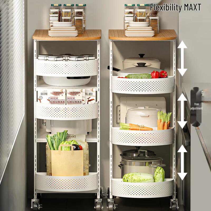 Многофункциональная кухонная тележка для хранения