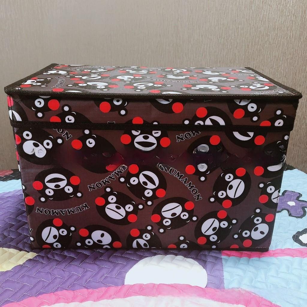 Collapsible Storage Bin With Hello Kitty Kuromi Print Design For Kids Room And Bedroom