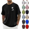 Men's Hawaii Printed T-Shirt Men's Loose Casual Short Sleeve Top