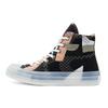 Chuck 70 High Chuck Taylor All Star 1970-е Стежок Стежок Мид-топ Эспадрильи Женские Черные