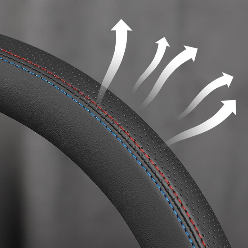 O D Shape Car Steering Wheel Cover For Chery Tiggo 5X 7 9 3X 7 8 Plus Pro Arrizo 5 8 GT GX Auto Non-slip Accessories 2023 2024