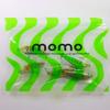 Momo Lure Mountain Stream Trout Lure Heavy Sinking Minnow D Flat 44 мм Модель с вольфрамом Для контакта с Yamame Set package [Momo Lure] 4.3 г