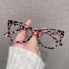 Cat Eye Shape Glasses Frame for Women European American Style Eyeglasses Fashion Stylish Anti Blue Light Computer Glass