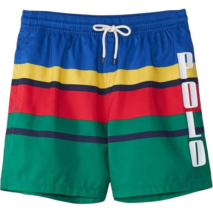 Polo Ralph Lauren Color Block Drawstring Swim Trunks Мужские плавки Многоцветный 710909617-001