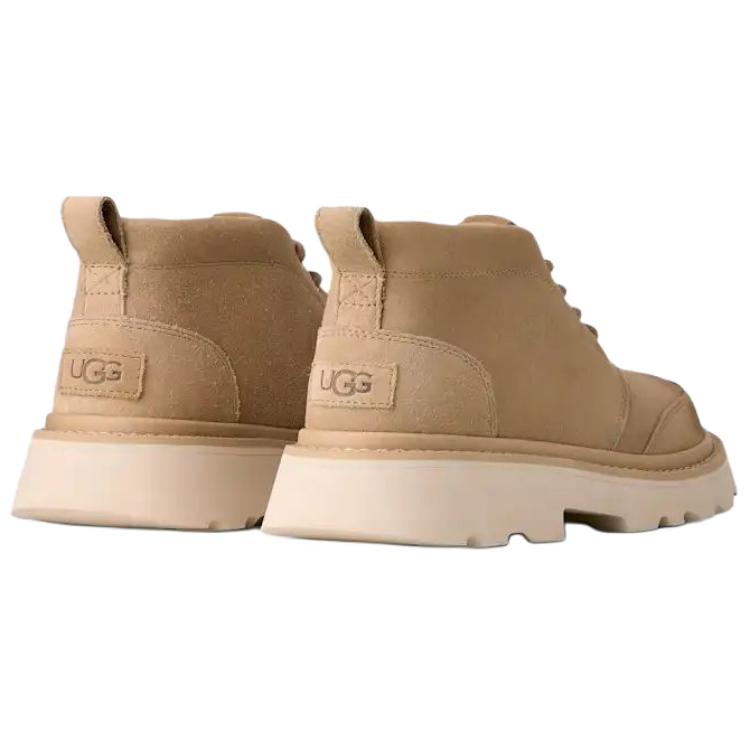 UGG Модные мужские ботильоны на шнуровке Chukka из замши с протектором, светло-коричневые 1171113-MDSD