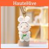 Cute Rural Rabbit Embracing Flowers Plush Toy Keychain Kid Gift Choice Perfect