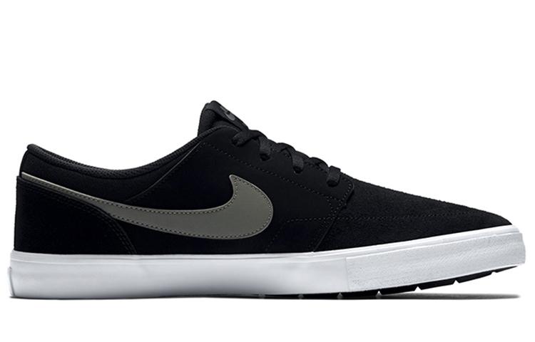 Nike Sb Portmore Ii Solar Черный Темно-серый Белый 880266-001