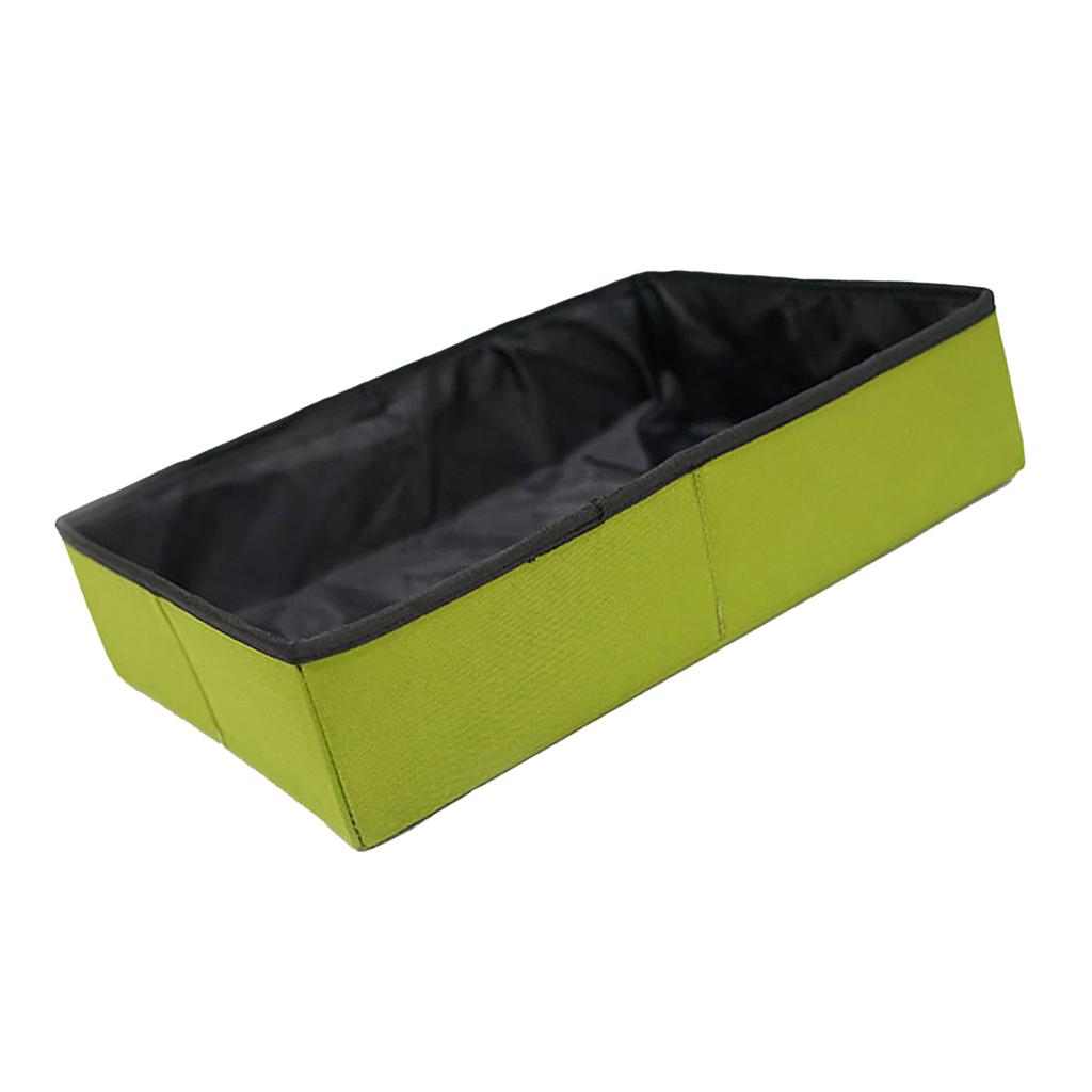 Портативный дорожный лоток для кошек без запаха, легкий, водонепроницаемый, складной дорожный лоток для кошачьих принадлежностей