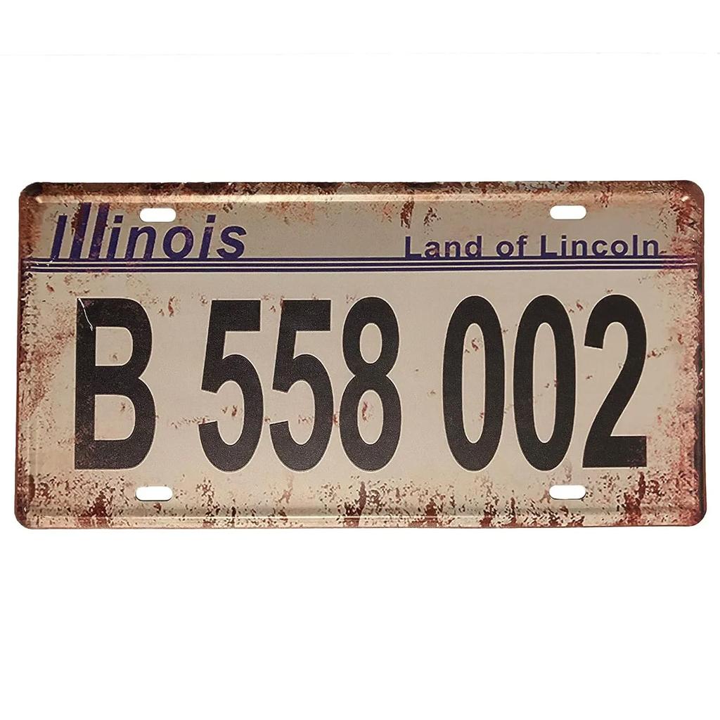 Винтажный номерной знак, ржавый металлический знак, передняя часть автомобиля, персонализированный номерной знак, новинка, старый номерной знак, декор для гаража, бара, клуба, кафе