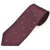 Paul Smith Check Tie (8cm Wide) (Bordeaux/Multicolor (PS202)) [Used]