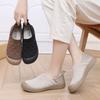 Spring and Autumn Women's Single Shoes, Non-slip Soft Sole, One-step Lazy Shoes, Flat-bottomed Lightweight Single Shoes, Casual and Breathable