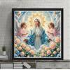 5DDIT Алмазная картина мозаика Иисус Дева Мария полная квадратная/круглая вышивка крестом религиозное украшение для дома подарок
