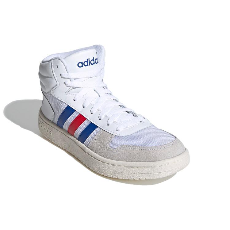 Adidas Кроссовки Hoops 2.0 Mid 'Белый Королевский Алый' FW8252