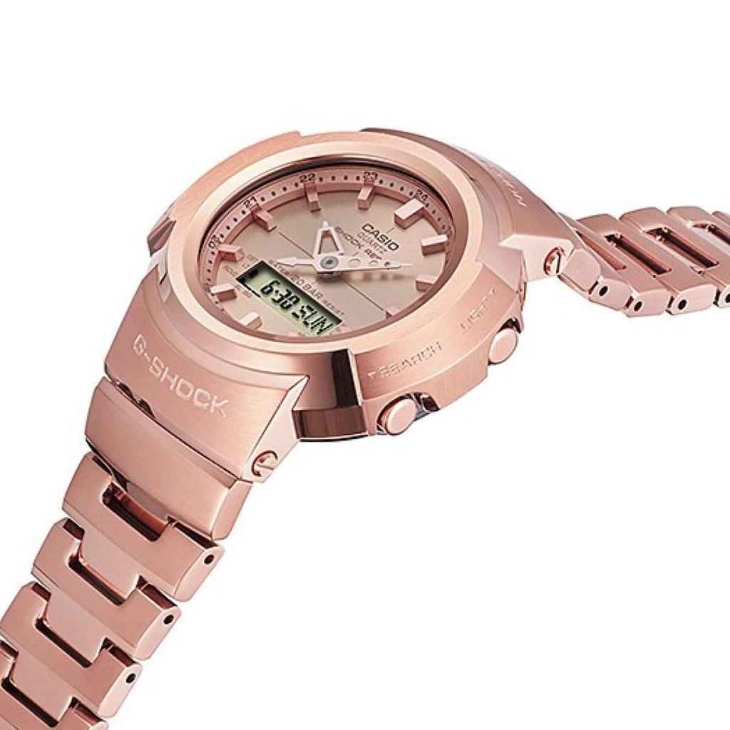 Часы CASIO радио солнечные зарубежная модель G-SHOCK AWM-500GD-4A мужские [предмет]