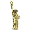10шт Статуя Свободы Подвески Античная Бронза Цвет Цинковый Сплав 49X14мм
