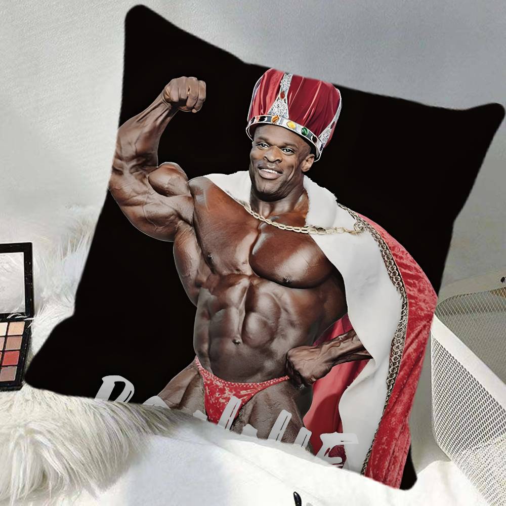 Ronnie Coleman Mr OOlympia Pillow Case Square Pillow Bedroom Sofa Leisure Comfort Cushion Car Home Decoration