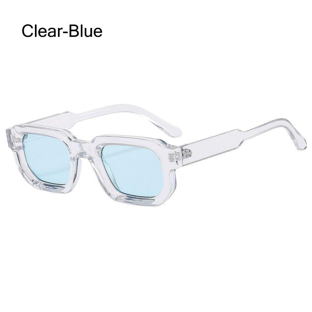 Small Shades UV400 Protection Sun Glasses Trendy Square Frame Sunglasses for Women & Men