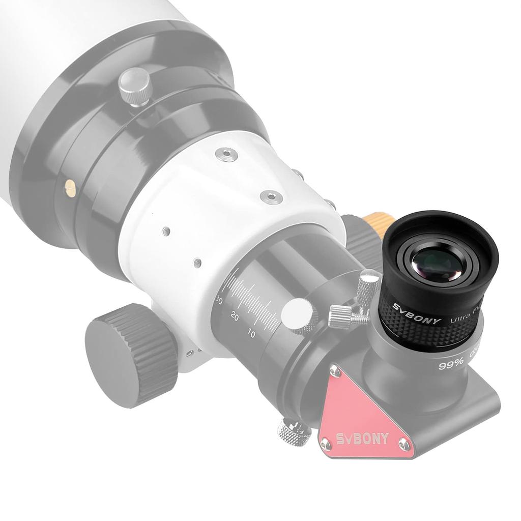 SVBONY SV190 Eyepiece Ultra Flat Field Eyepiece 10mm Telescope Accessories 60 Degree Apparent Field of View Eyepiece Distortion Aberration