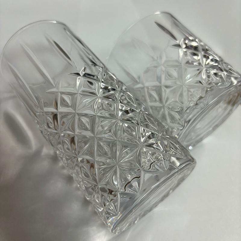 310 мл/320 мл Стеклянные чашки для кофе с бриллиантовым узором Термос Бытовая бутылка для воды Бокалы для вина Роскошная чашка для напитков Чашка для сока Оптовые чашки