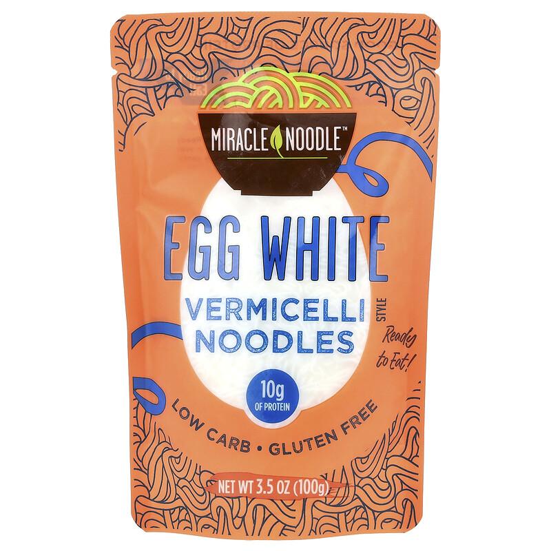Vermicelli Style Noodles, Egg White, 3.5 oz (100 g)