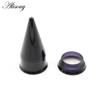 Alisouy, 2 шт., набор конических шипов, акриловые беруши, конические туннельные датчики, расширитель ушей 2 в 1, комплект винтов для растягивания, украшения для тела, пирсинг