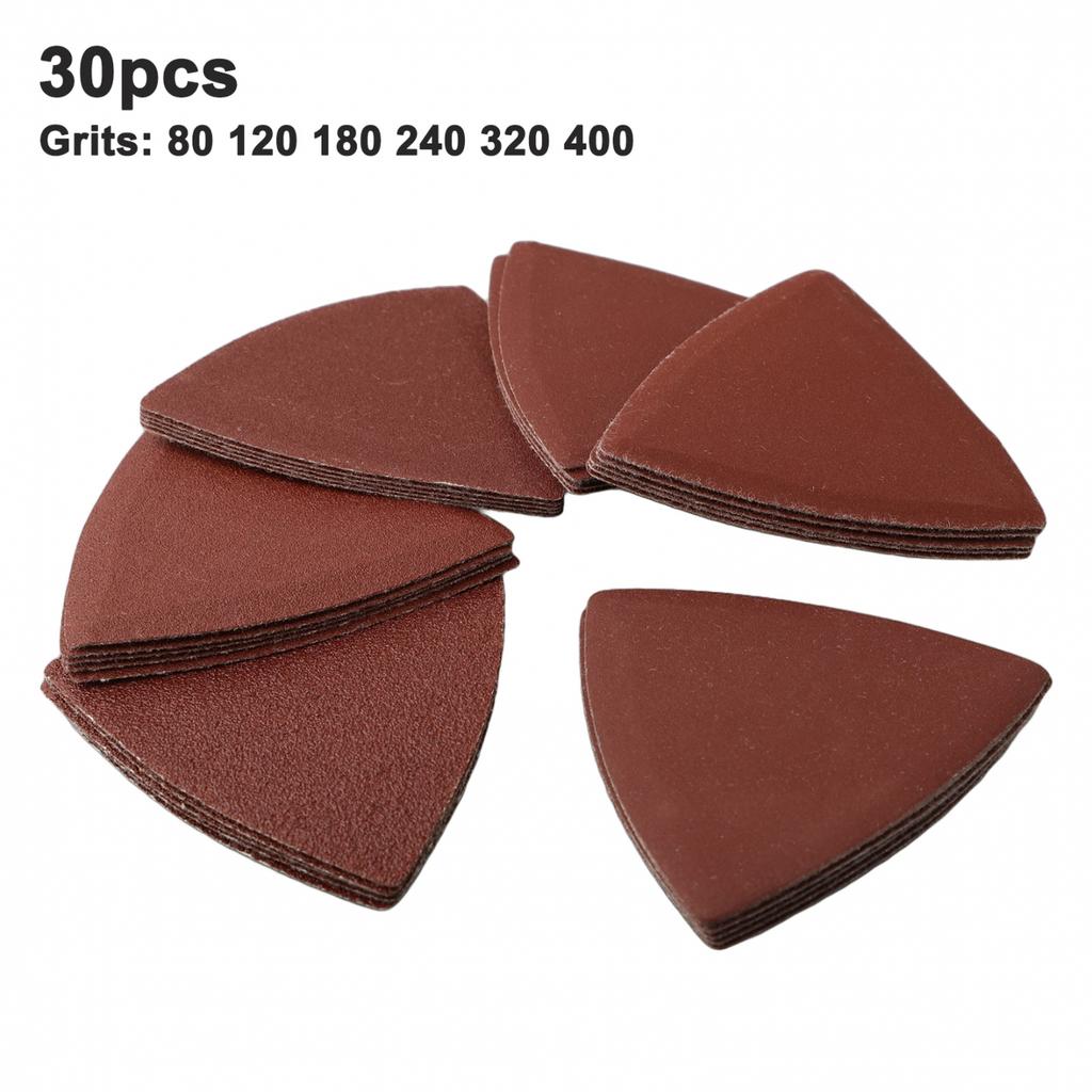 Triangle Sandpaper Sanding Disc 120 180 3-1/8 Inch