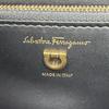 Excellent Salvatore Ferragamo Shoulder Bag Joanne black Calf leather Women Used