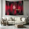 Deportivo Toluca FC Logo Wall Tapestry Aesthetic Wall Hanging Printed Fabric Blanket Decorative Tapestries for Bedroom Living Room Home Decor