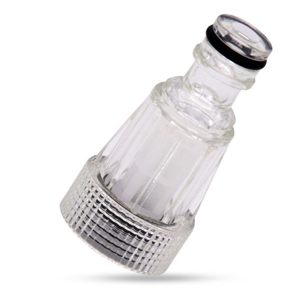 Интерфейс для впуска воды в машину для мойки высокого давления Соединитель фильтра Сетчатый фильтр Соединитель ниппеля 6-точечный интерфейс