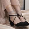 Women Stockings Sexy Lace Mesh Fishnet Mixed Fiber Transparent Stretch Elasticity Ankle Net Yarn Thin Cool Socks