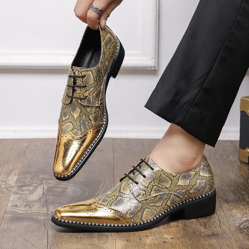 Модная дышащая мужская деловая обувь 2024 года, новые мужские удобные клубные туфли для мужчин, оксфорды с острым носком, дышащие мужские туфли на плоской подошве для отдыха