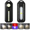 LED Red and Blue Shoulder Police Light with Clip USB Rechargeable Flashlights Warning Safety Torch Bike Warn LANTERN