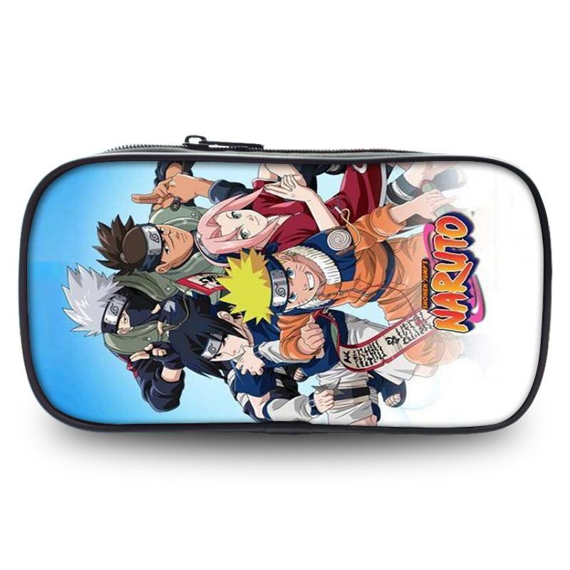 Naruto Anime Character Print Single Layer Stationery Storage Bagfor Students