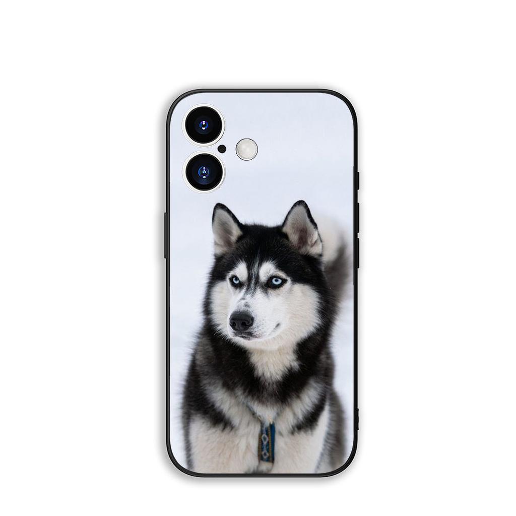 Cover Lovely Husky Dog Funny for Motorola Moto G04 G13 G14 G22 G23 G20 G32 G34 G35 G64 G82 G84 G53 G60 G72 E14 E15 E13 Case