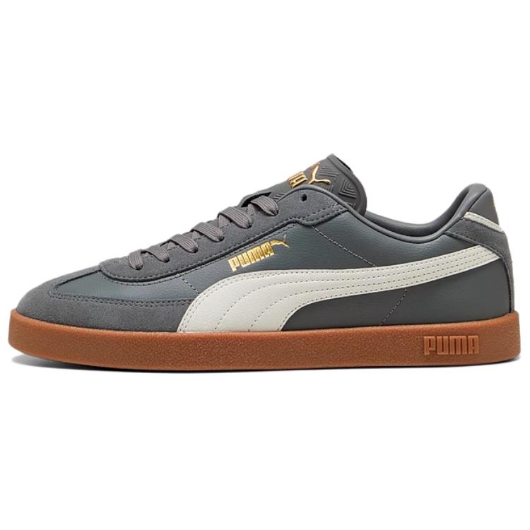 Puma Club II Era Casual Comfortable Low-Top Skate Shoes Unisex Sneaker Gray 397447-19